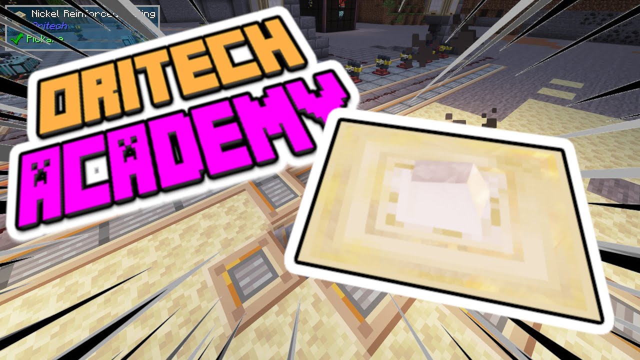 EP 14 - ORITECH BLACK HOLE! Minecraft Oritech Academy EP 14 - How to make Oritech Black Hole!
