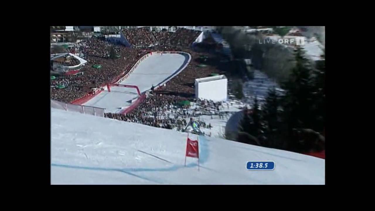 Abfahrt Kitzbühel Streif 2010 - Andrej SPORN **2nd** *HQ*