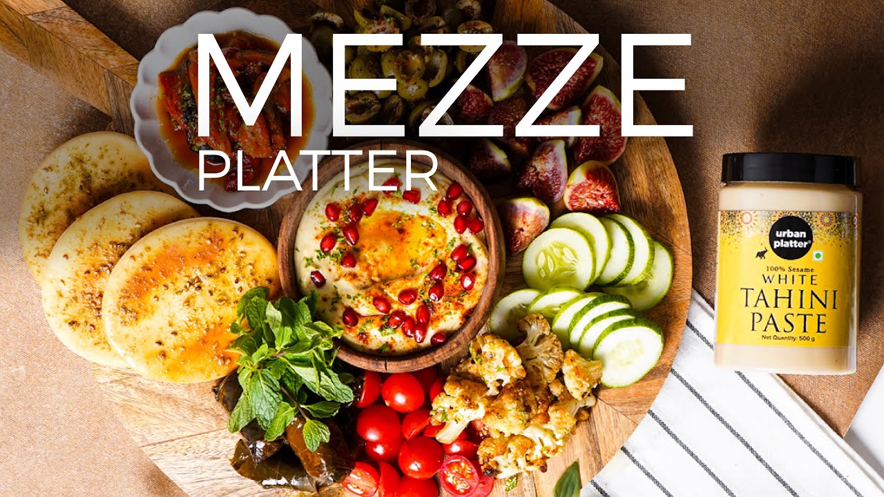 Lebanese Mezze Platter | Easy to Make | Valentine&rsquo;s Special