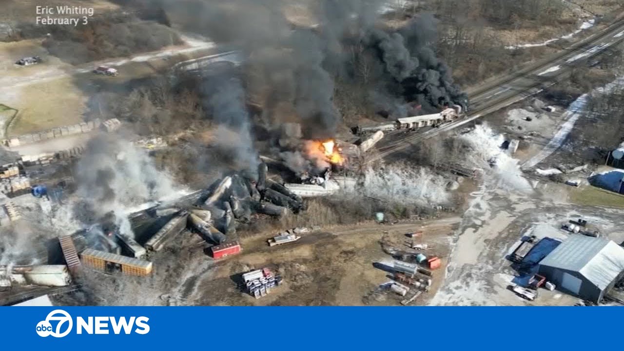 There were more toxic chemicals on train that derailed in Ohio than originally reported, data shows