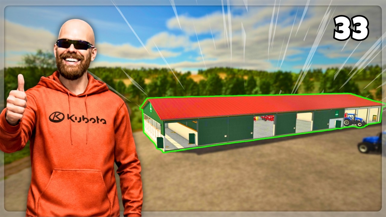 I Spent Big on This New Motor Pool | Mega Farm Survival Ep 33
