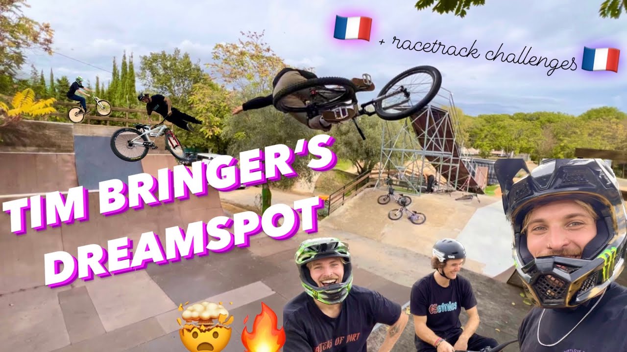 Riding at Tim Bringer&lsquo;s DREAM Homespot 🤯🔥 - Challenges in S&uuml;dfrankreich🇫🇷