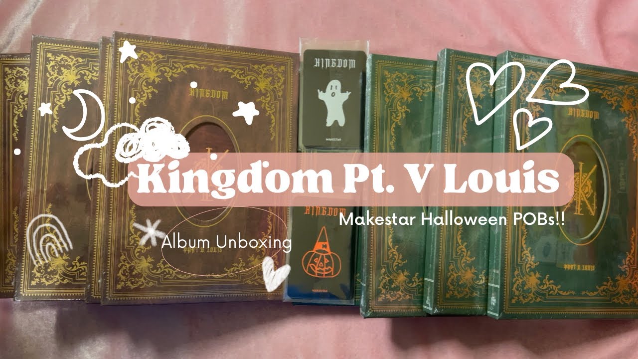 *:･ﾟ✧History of Kingdom 'Part V Louis' Album Unboxing!✧ﾟ･: *