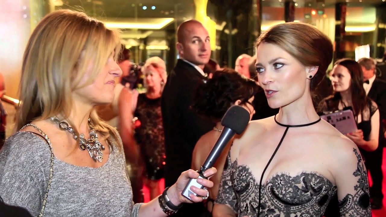 KAT STEWART TV WEEK LOGIES RED CARPET 2012