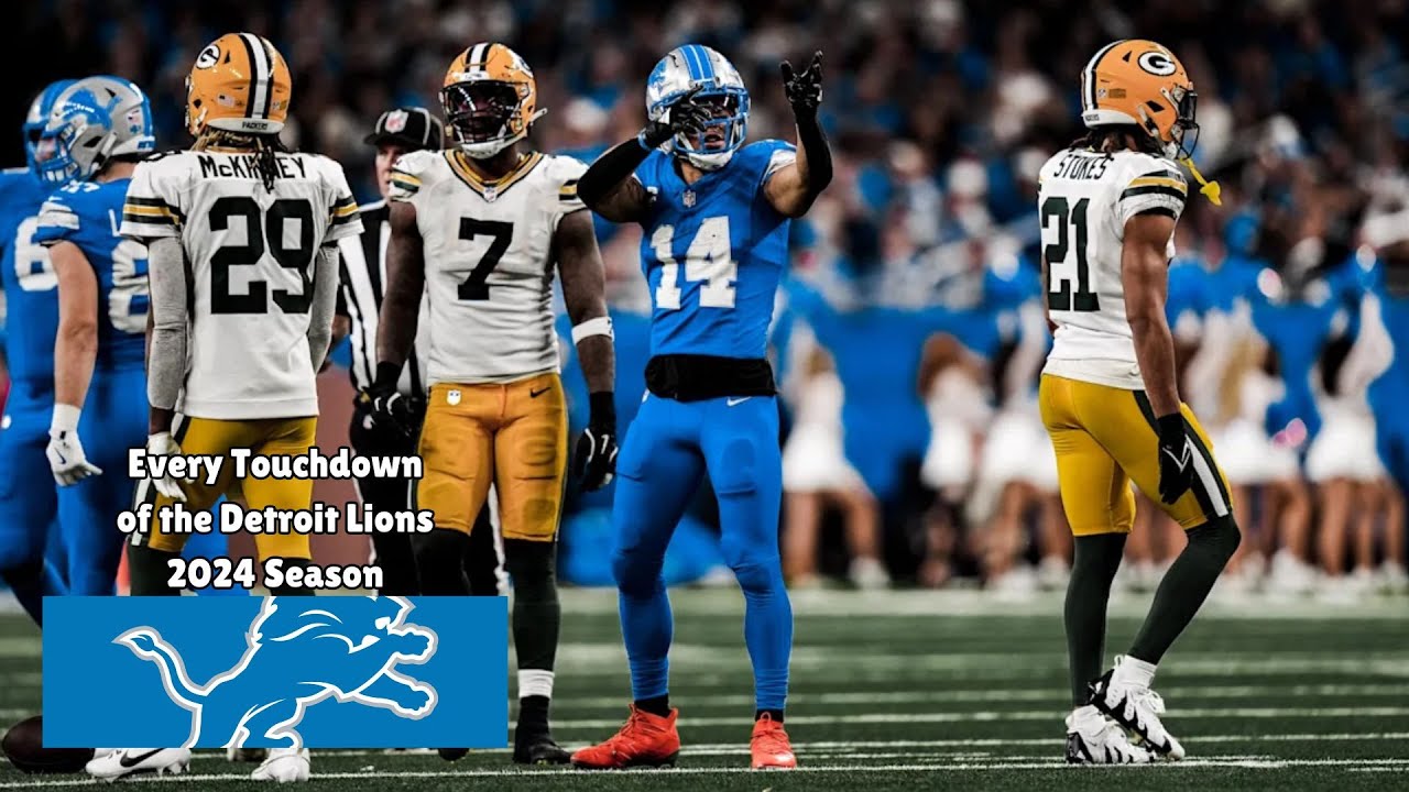 Every Touchdown of the Detroit Lions 2024 Season