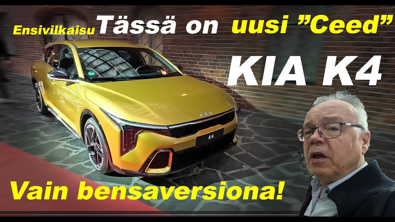 Kia K4 on suosikki-Ceed seuraaja: vain bensamoottorilla!