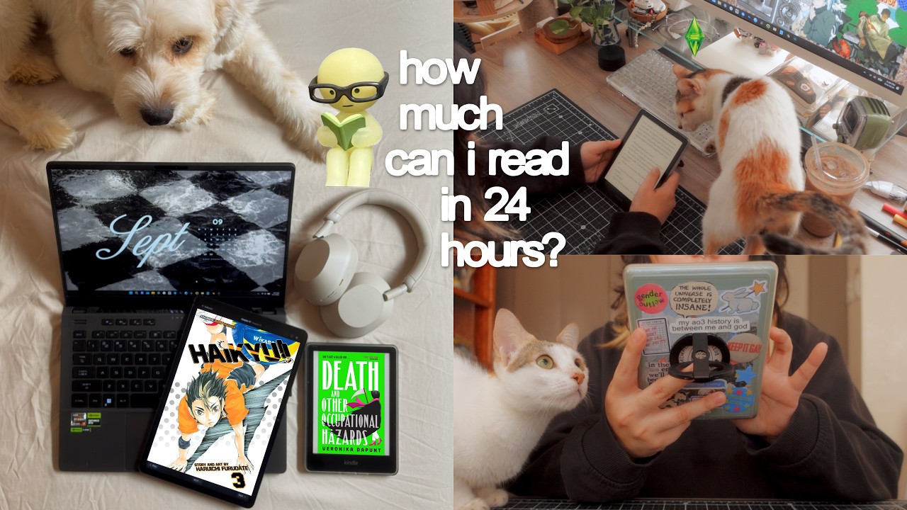 how many books can i read in 24 hours 💫 24-hour reading vlog (readathon)