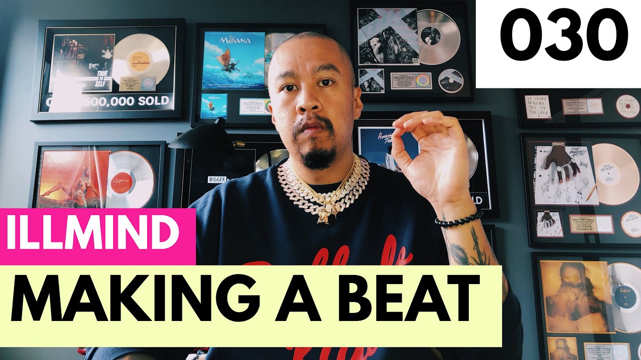 Illmind making a beat LIVE (drums, loops, etc) in PROTOOLS