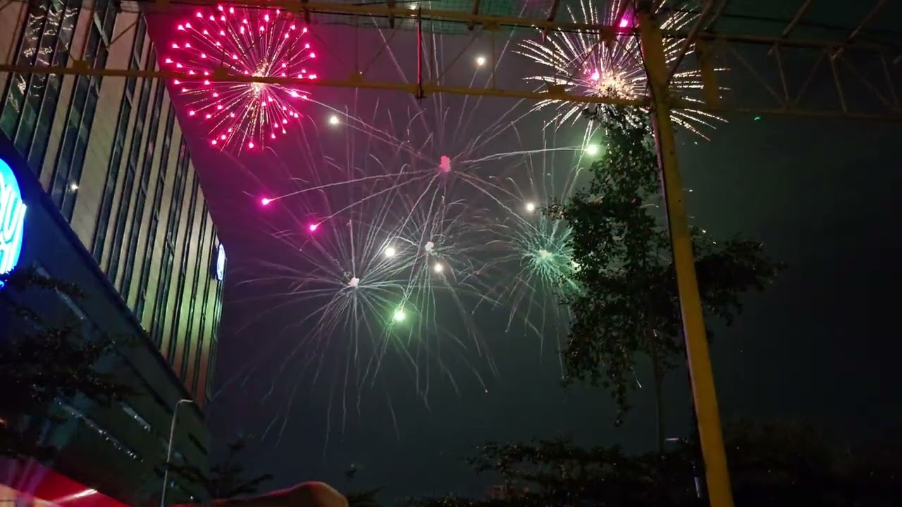 Sinulog 2026 - SM Cebu Drone and Fireworks Show 🎆🎊🥳🎆🎇