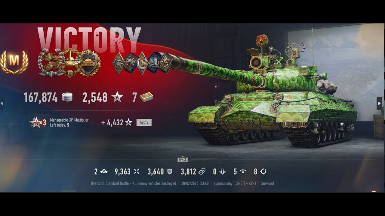 KR-1 . 9,3k DMG World Of Tanks 2.0