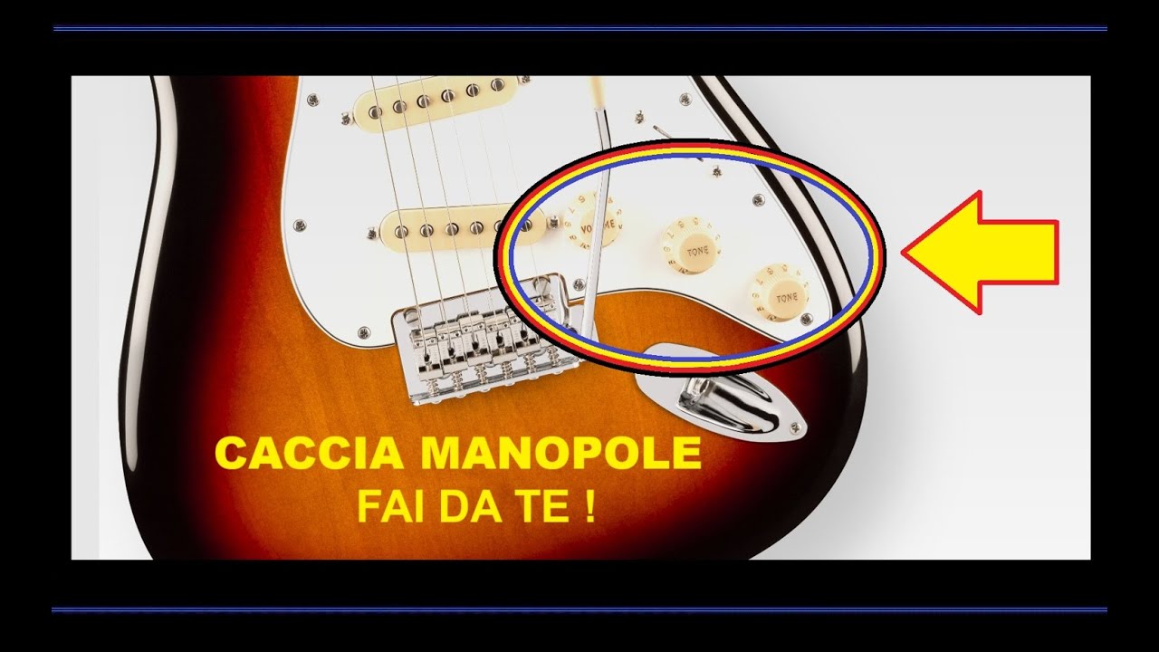 Chitarra Elettrica - Caccia Manopole Fai Da Te (DIY)