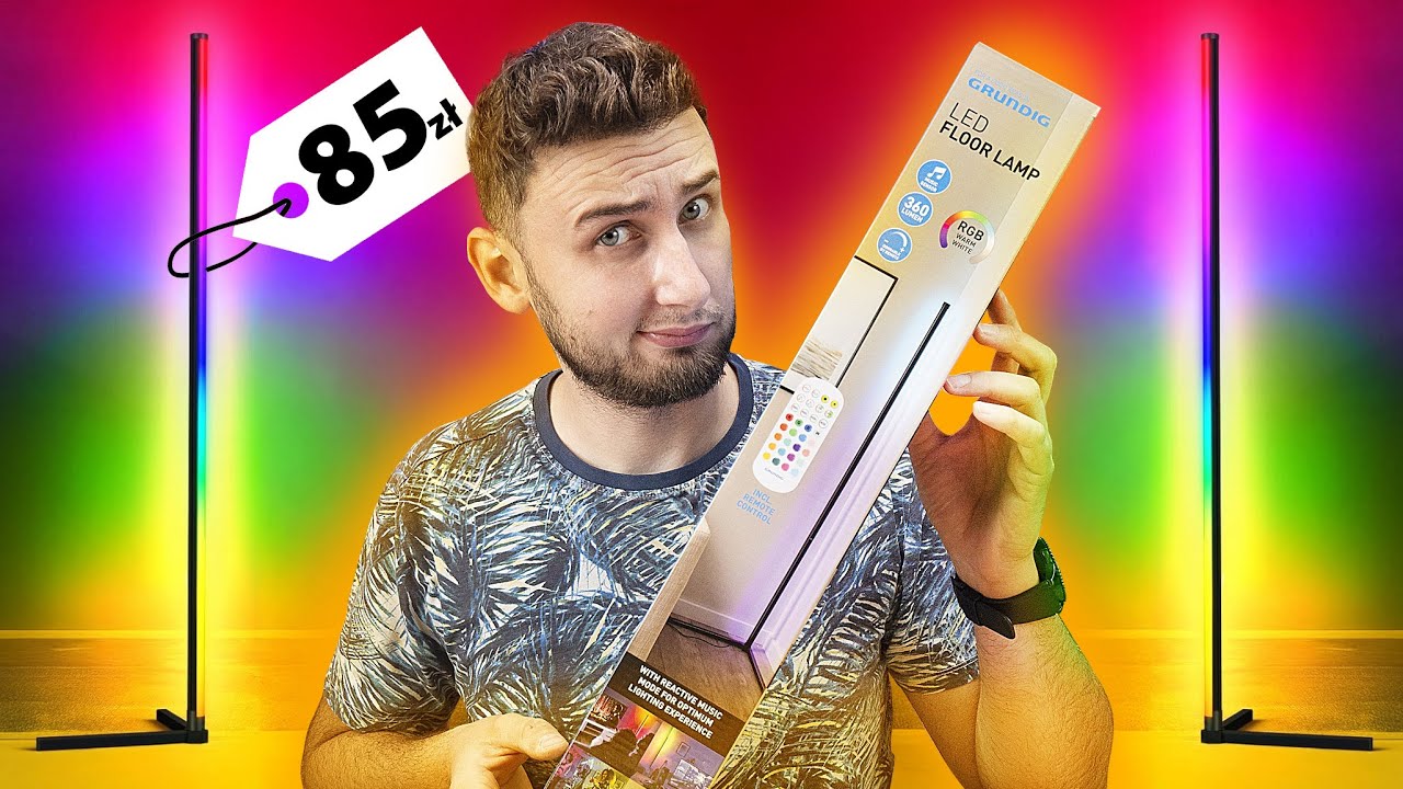 Czy to IDEALNA lampa do pokoju gamingowego za 85 zł z Action? - Testujemy!