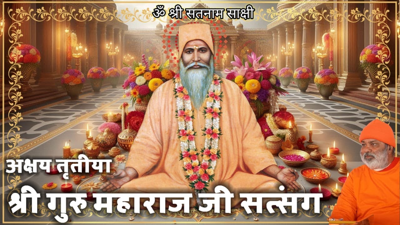 🔴LIVE||  SHUBH AKSHYA TRITYA || GURU MAHARAJ JI KA EVENING SATSANG|| 30/04/2025