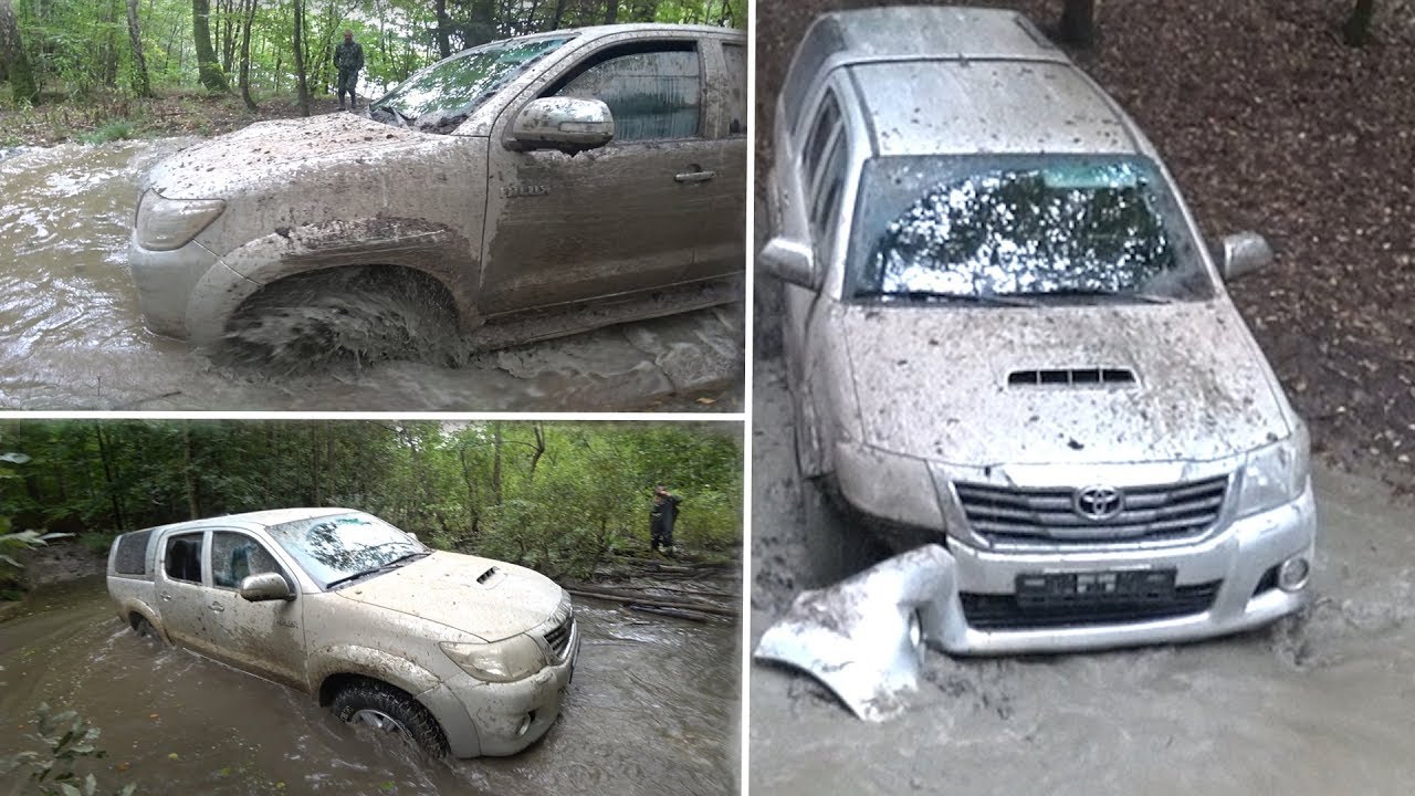 УБИЙСТВО Toyota Hilux В ЛЕСУ !!! | ТЕСТ Тойота Хайлюкс на бездорожье | OFF ROAD 4x4
