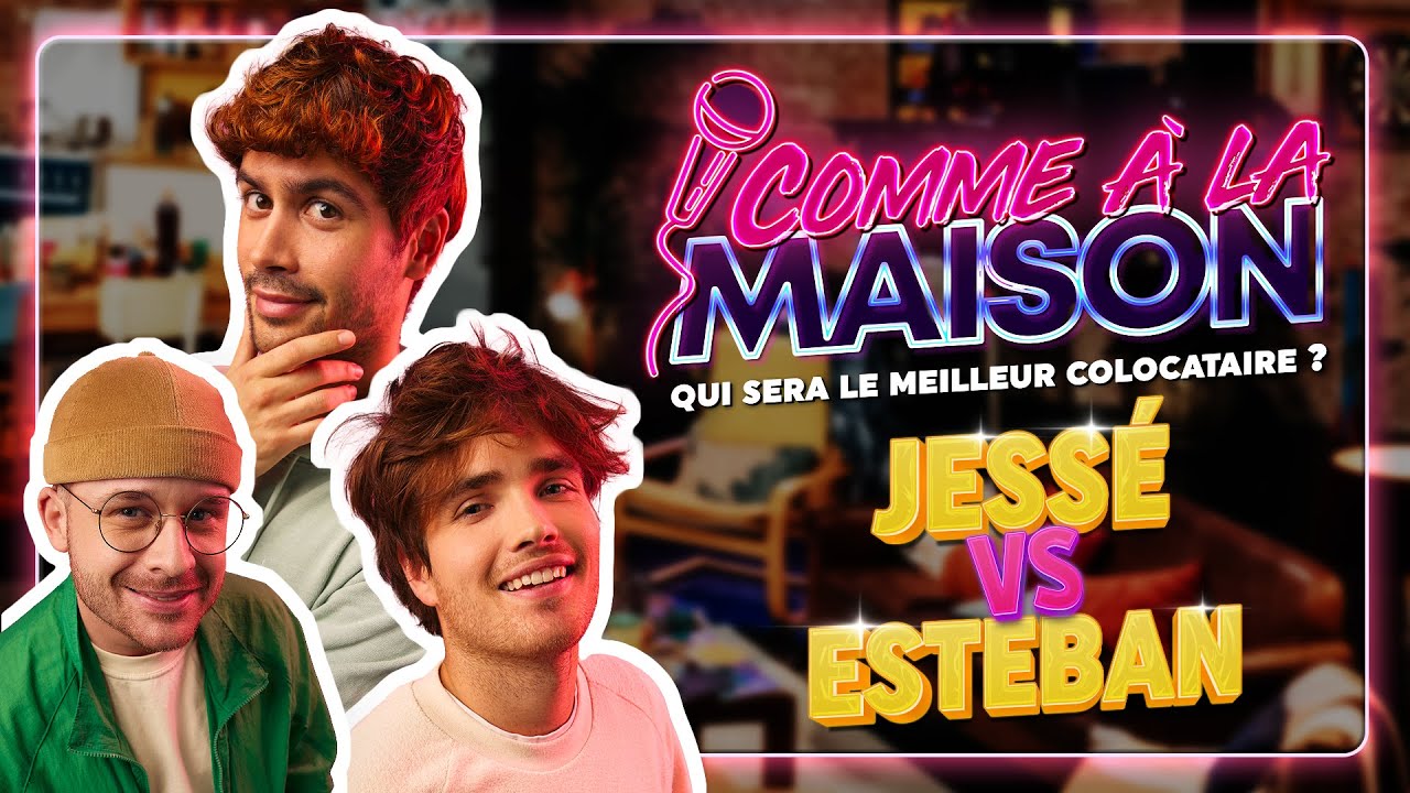 Jesse & Esteban face aux expressions belges de GuiHome &bull; Comme &agrave; la maison