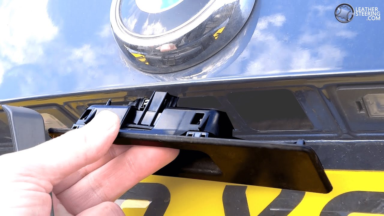 BMW замена кнопки открывания двери багажника