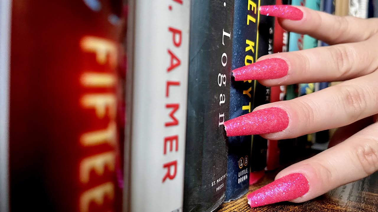Books x ASMR = 😴 Tapping, Scratching etc.