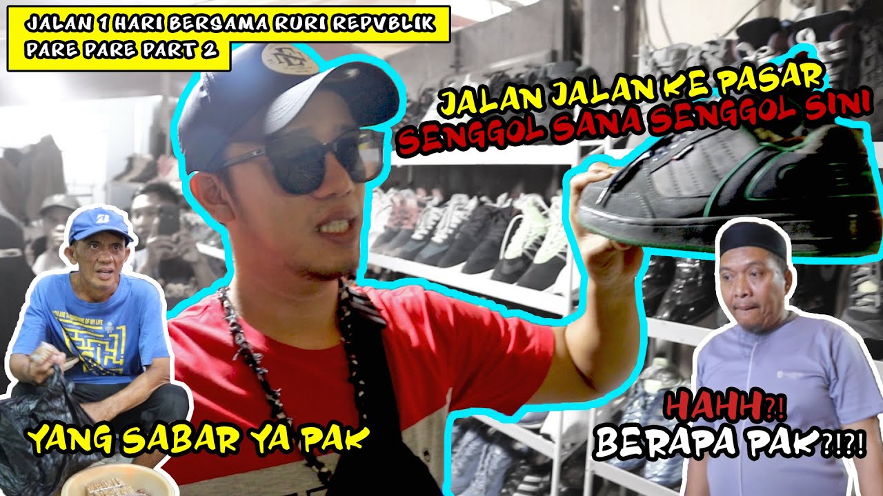 Jalan-Jalan Seharian Bersama Ruri Repvblik ke pasar Senggol Parepare - Parepare Part2 (Vlog)