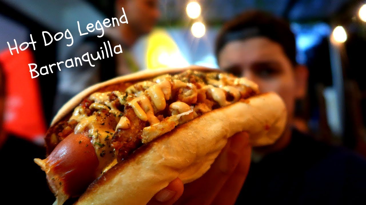 Buscando EL MEJOR PERRO CALIENTE DE BARRANQUILLA 🌭 Hot Dog Legend