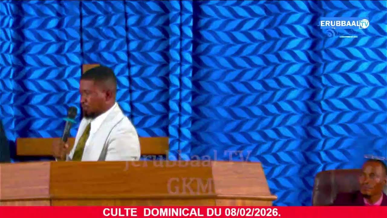CULTE DDOMINICAL DU 08/02/2026