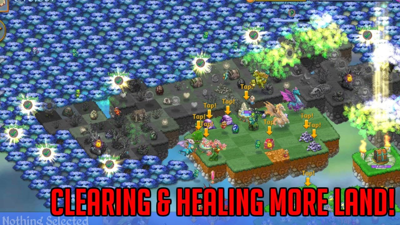 Clearing & Healing More Land | Merge Dragons