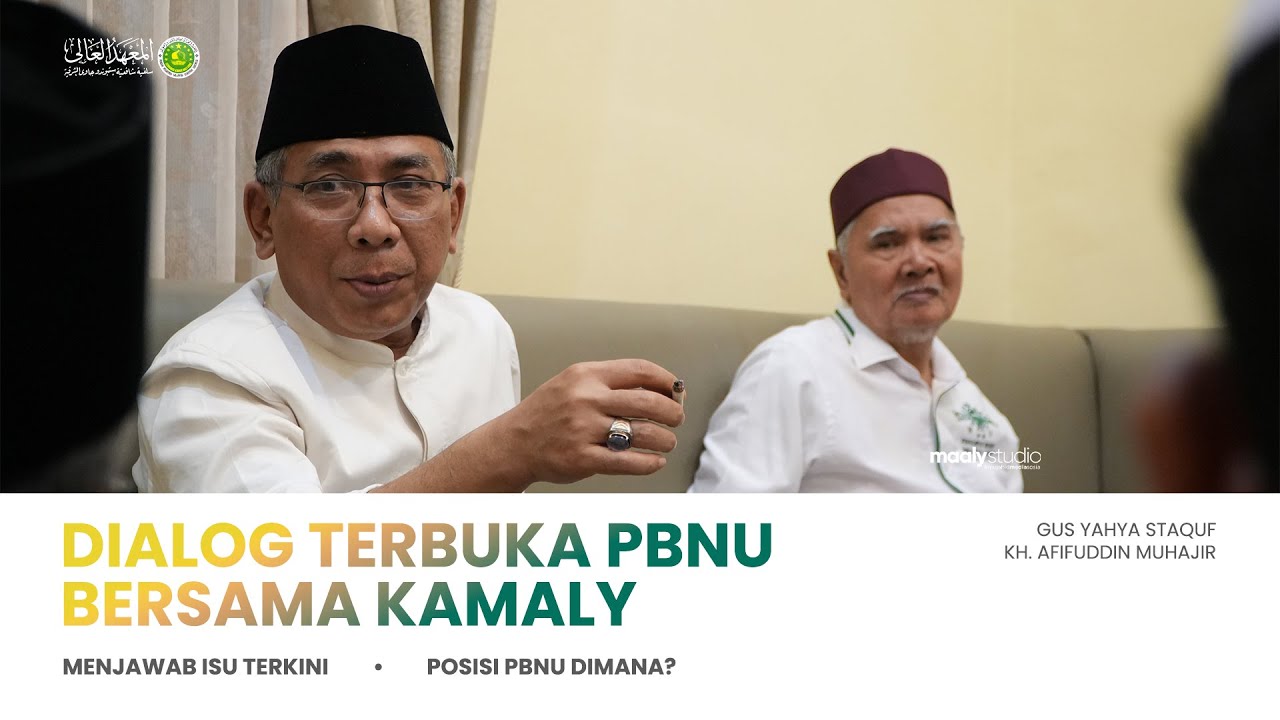 KONSESI TAMBANG || AKADEMIKUS PRO ZIONIS || DIALOG TERBUKA GUS YAHYA BERSAMA ALUMNUS MA'HAD ALY