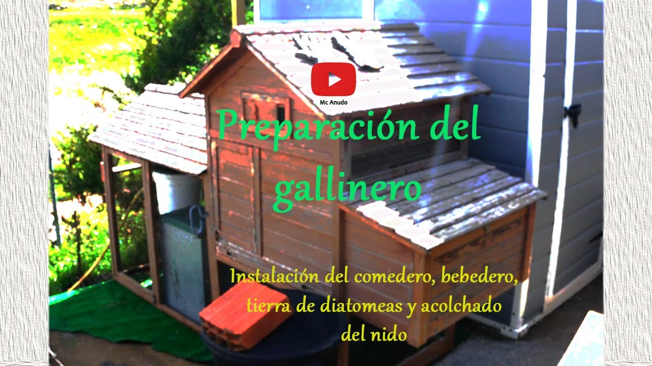 Preparación del gallinero