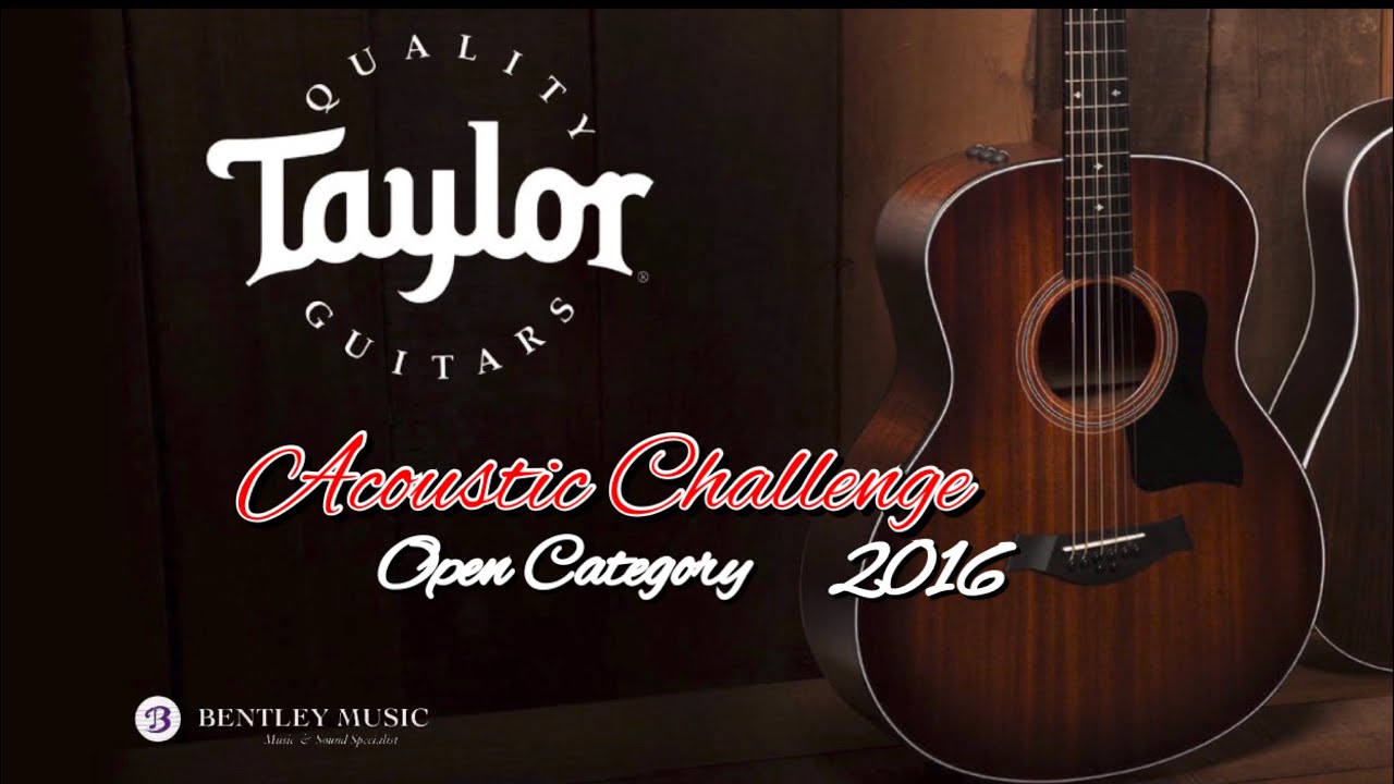 Taylor Guitars Acoustic Challenge 2016