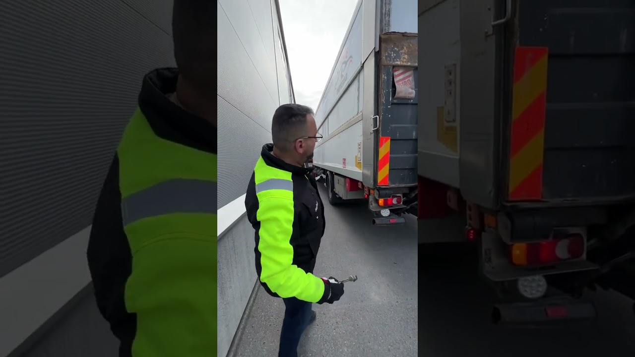 C-körkort. Kontroll lastbil