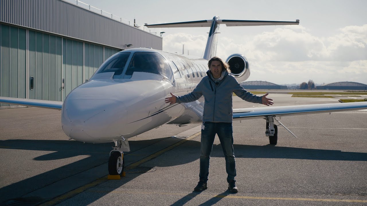 Реактивная Cessna это просто! Тест Флайт Cessna Citation