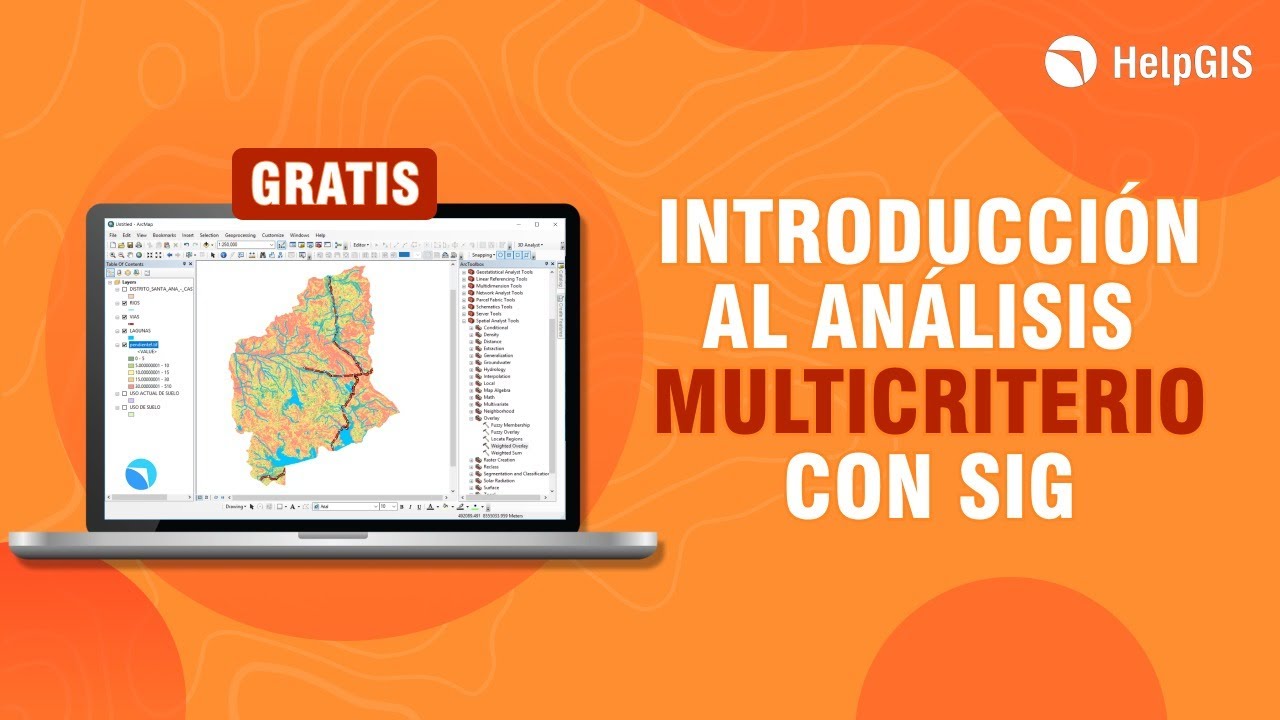 📙📖📙 Introducción al ANALISIS MULTICRITERIO con SIG