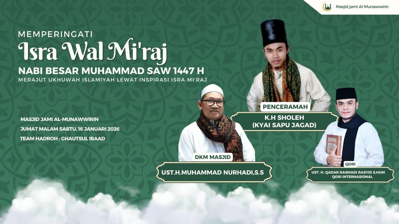 Isro Mi'roj Masjid Jami Al-Munawwirin