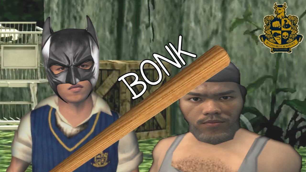 Batman Is A Bad Man Who Beats An Old Man With A Baseball Bat, Man - Bully: Anniversary Edition
