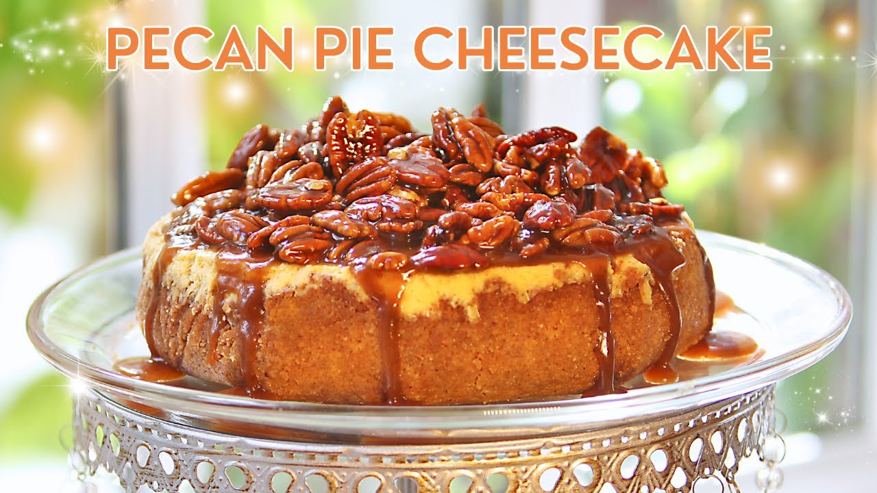 BEST Pecan Pie Cheesecake | BEST Thanksgiving Dessert Recipe | How to Make