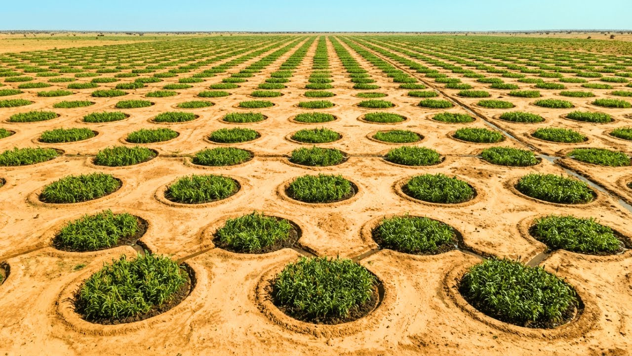 Cómo AFRICA produce millones de litros de agua desde tierra firme utilizando tecnología increíble