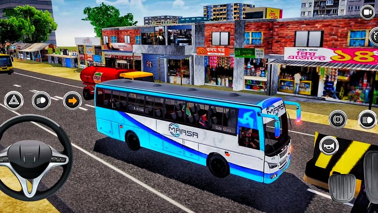 Dhaka TO sylhet 👈PC game 🎮bahut#BussimulatorBangladesh driving Highway public road🛣️ jamunasetu❤️‍🔥