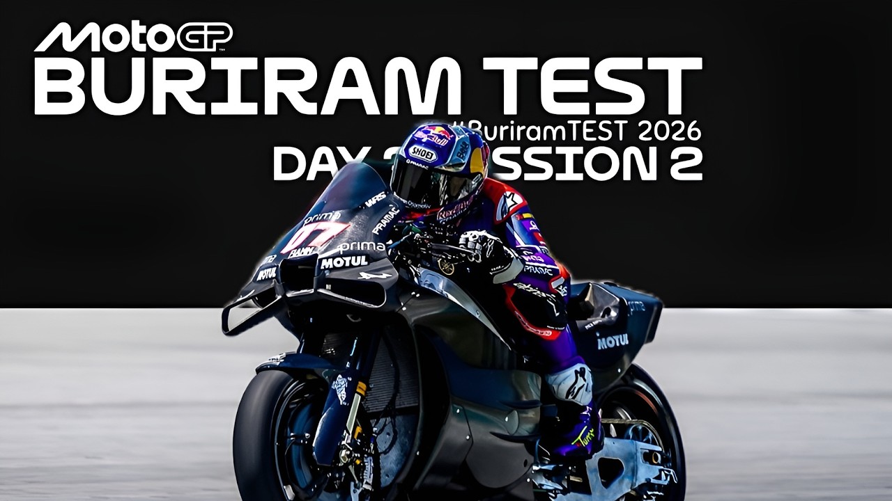 🔴 LIVE MotoGP Buriram Test 2026 Tracking Timing Data DAY 2 SESSION 1