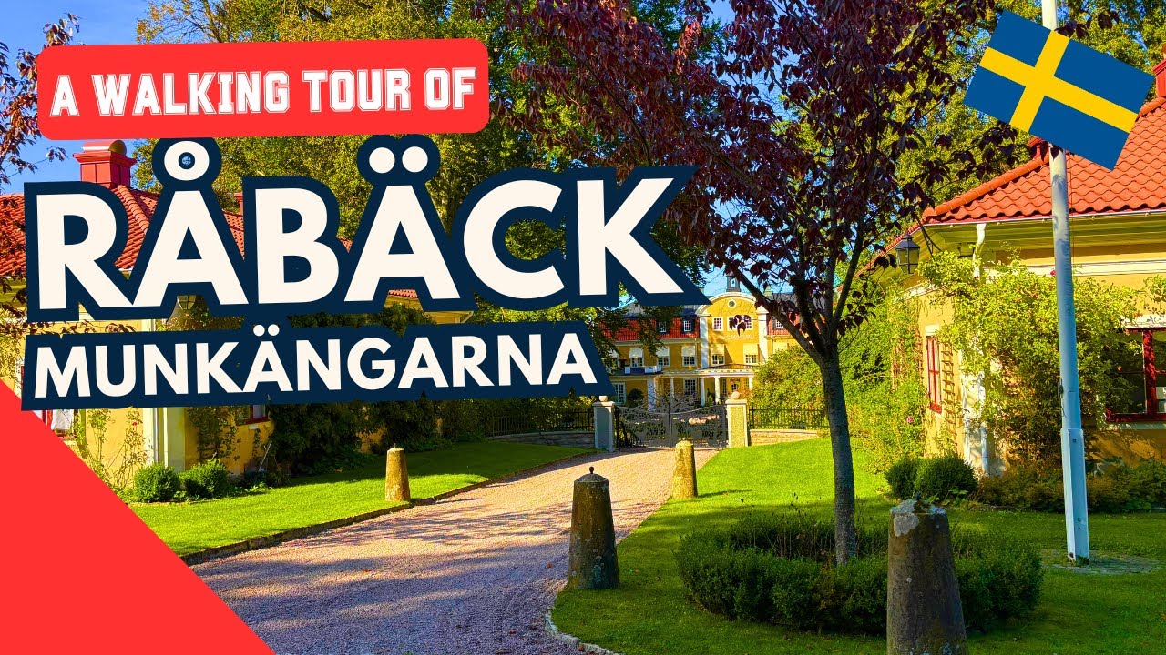 RÅBÄCK Walking Tour. Storybook Sweden: Råbäck Manor & the Beech Forest of Munkängarna 🇸🇪