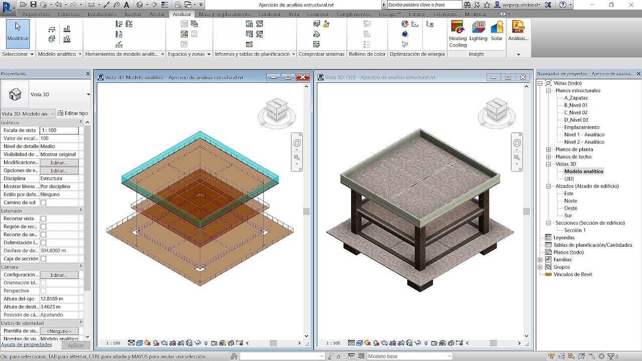 Análisis Estructural en Revit