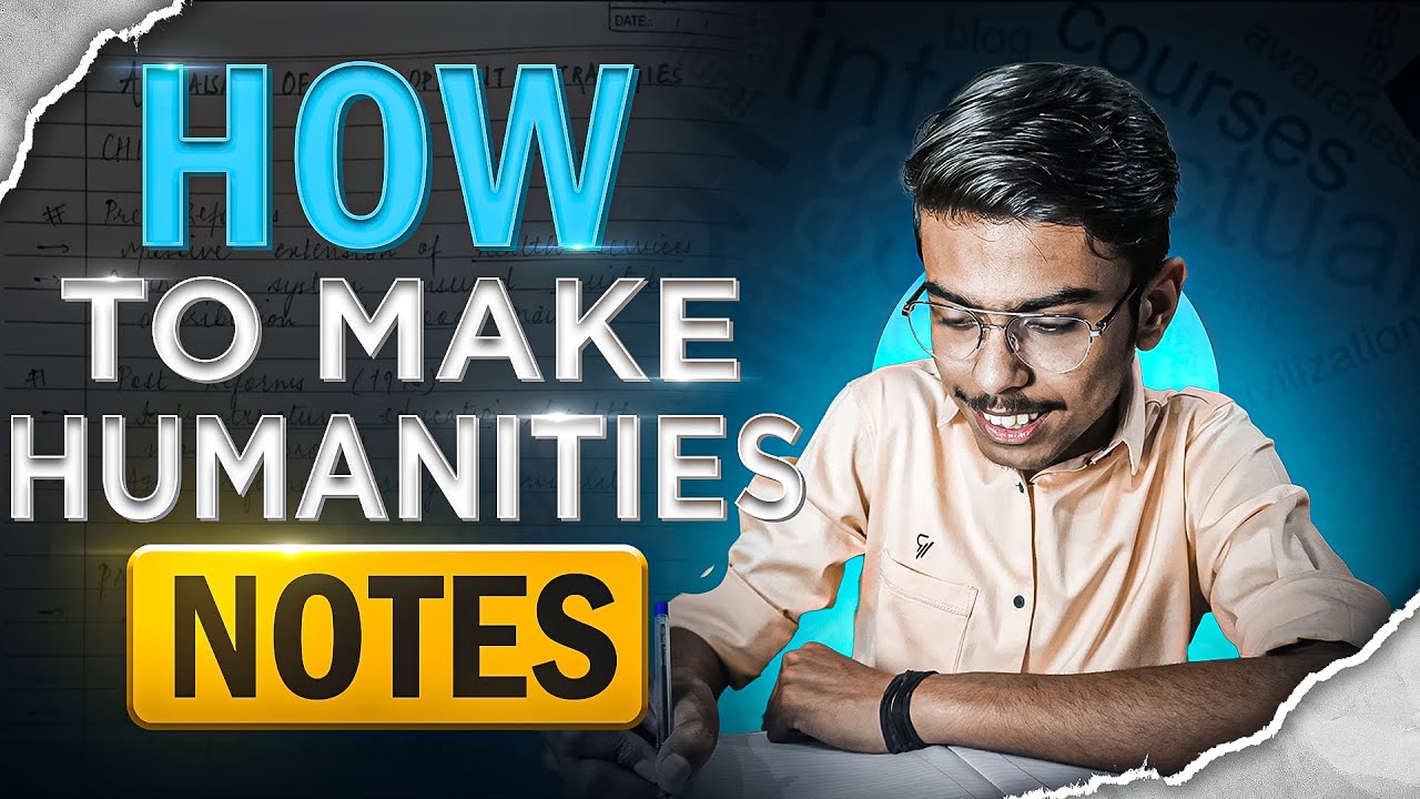 How to Make Humanities Notes? 🤔 THE BEST WAY 🔥🔥 Session 2024-25 Humanities/Arts