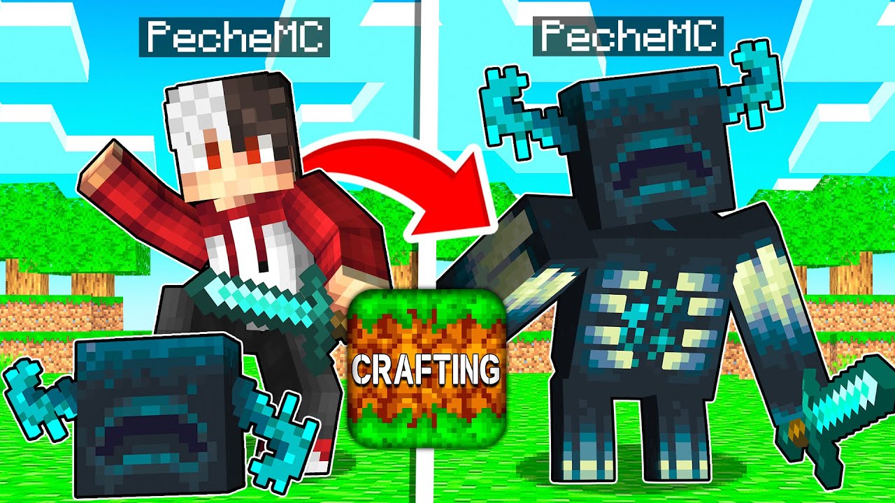 Como CONVERTIRSE en CUALQUIER MOB de CRAFTING AND BUILDING 😱