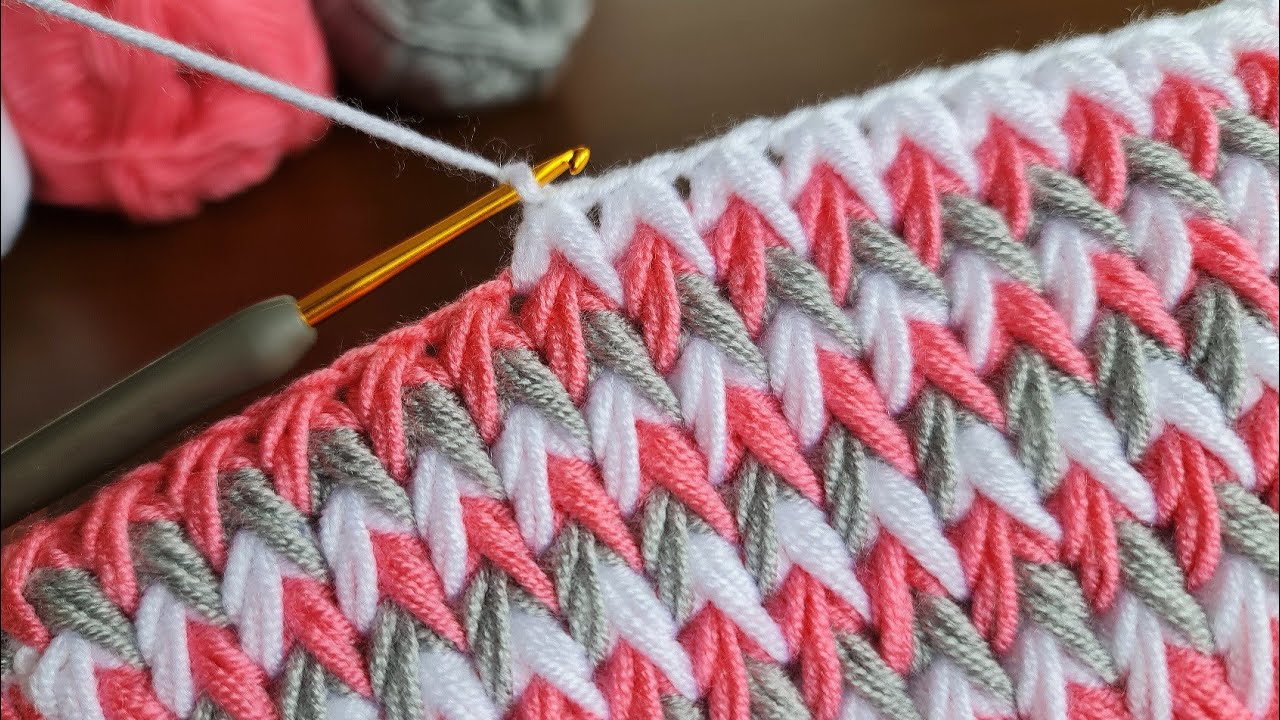 Wow! 😇 Amazing.. Easy Crochet Baby Blanket Knitting For Beginners - Çok Kolay Gösterişli Örgü Modeli