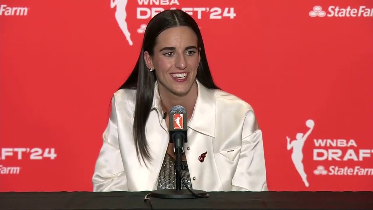 Caitlin Clark 2024 WNBA Draft Presser