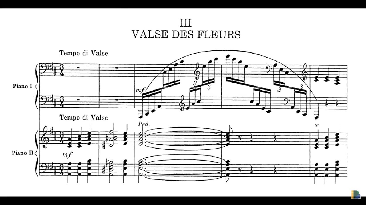 Tchaikovsky: Nutcracker-Suite: VIII. Waltz of the Flowers (for 2 Pianos)