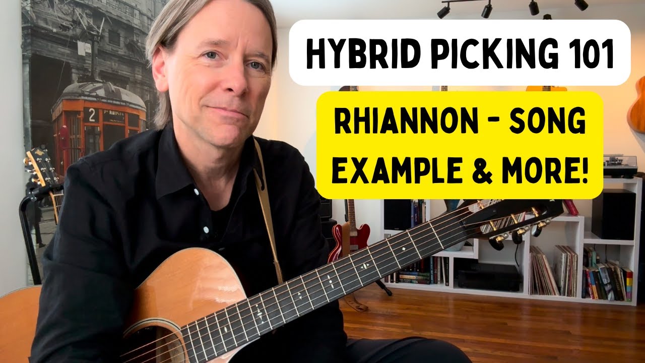 Hybrid picking 101  - with RHIANNON song example & MORE!