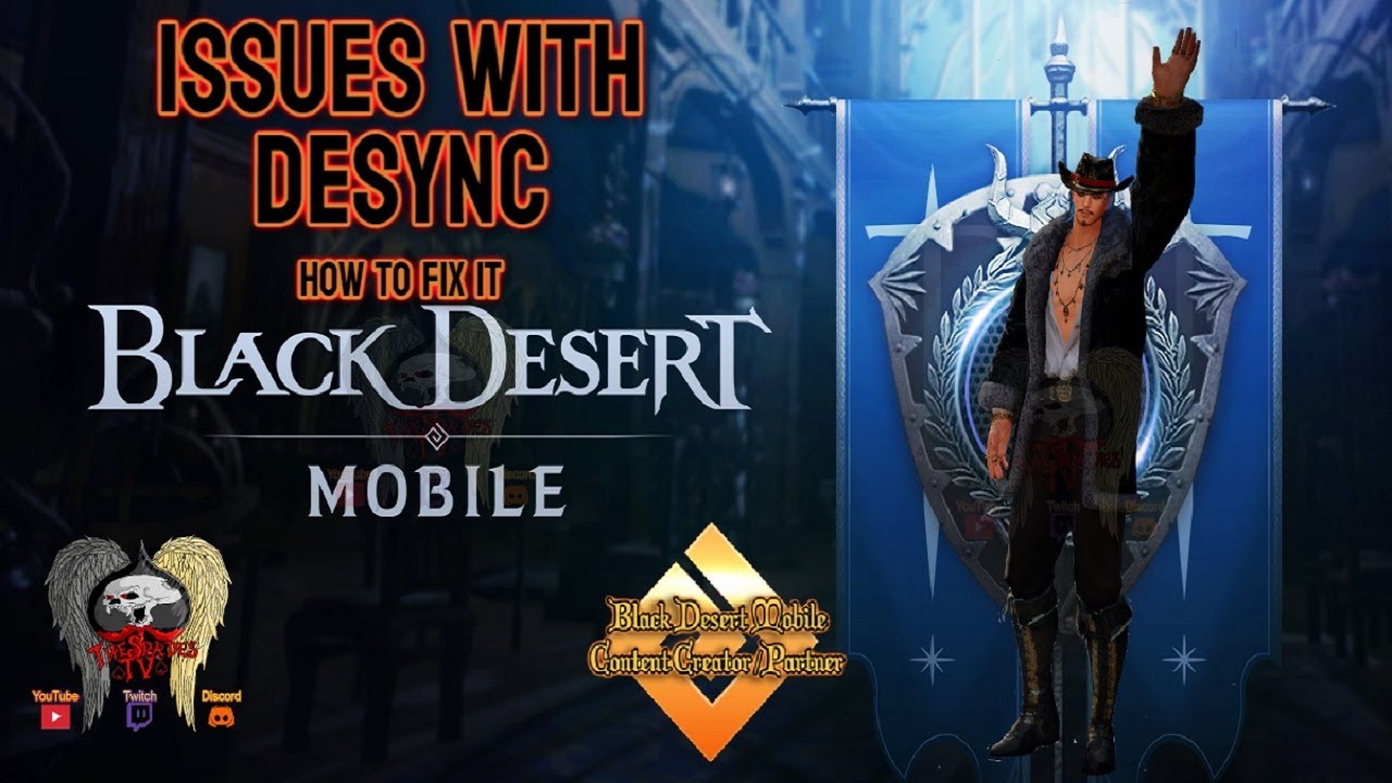 Black Desert Mobile Desync fix