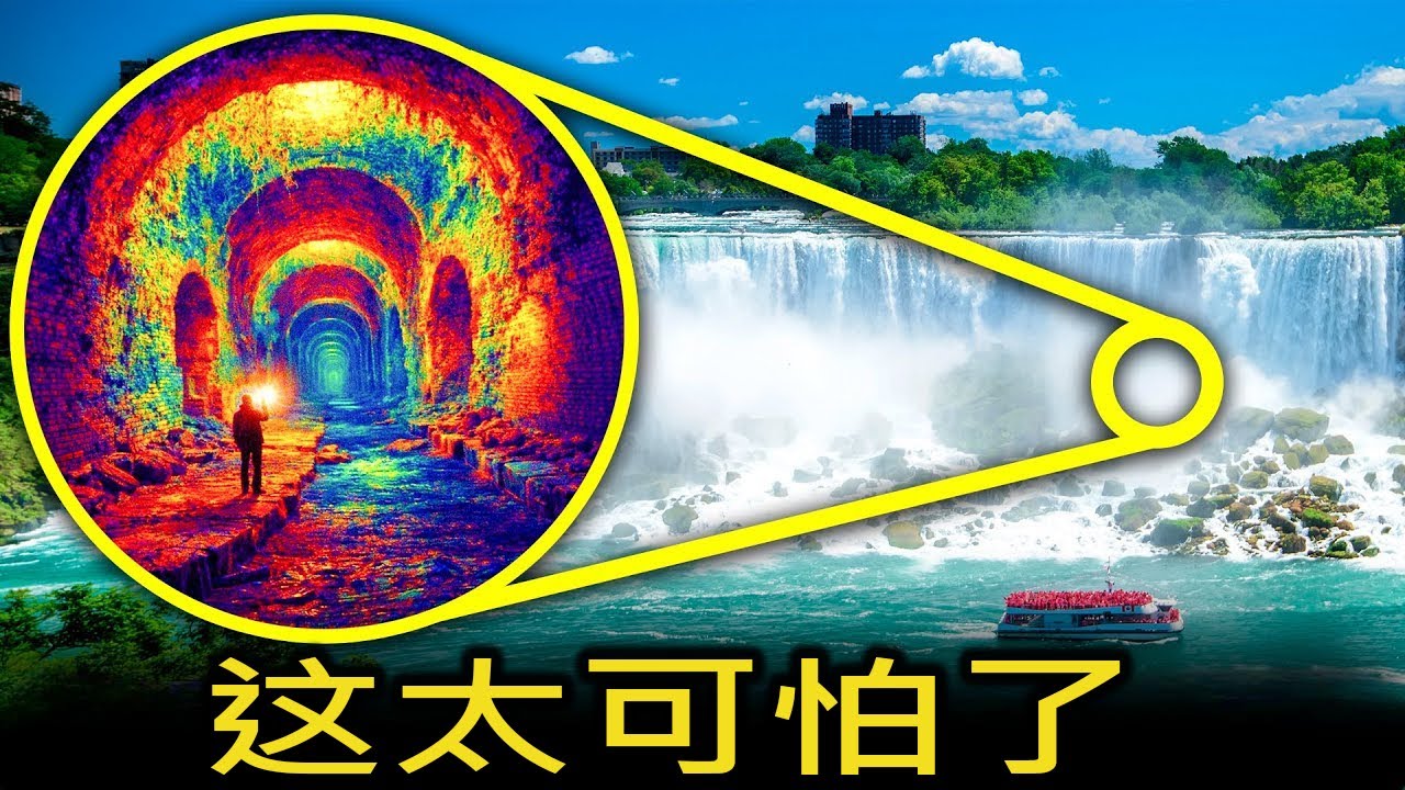 隐藏在尼亚加拉瀑布下面：一个巨大的废弃隧道系统
