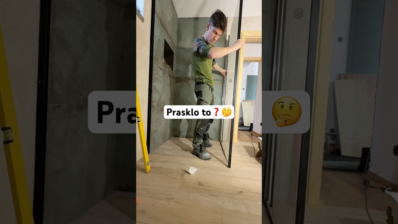 ￼ Montuju sprch&aacute;č&hellip; a ček&aacute;m, kdy to praskne 💥😅