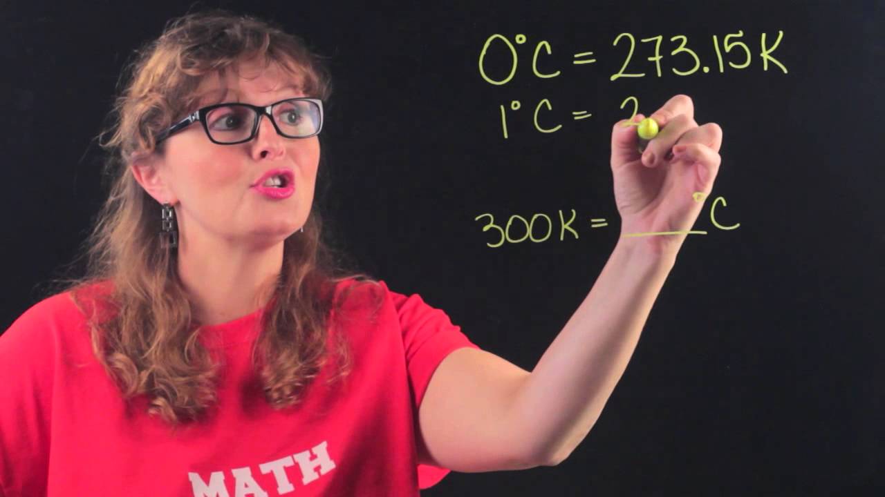 How to Convert from Kelvin Temperatures to Degrees Celsius