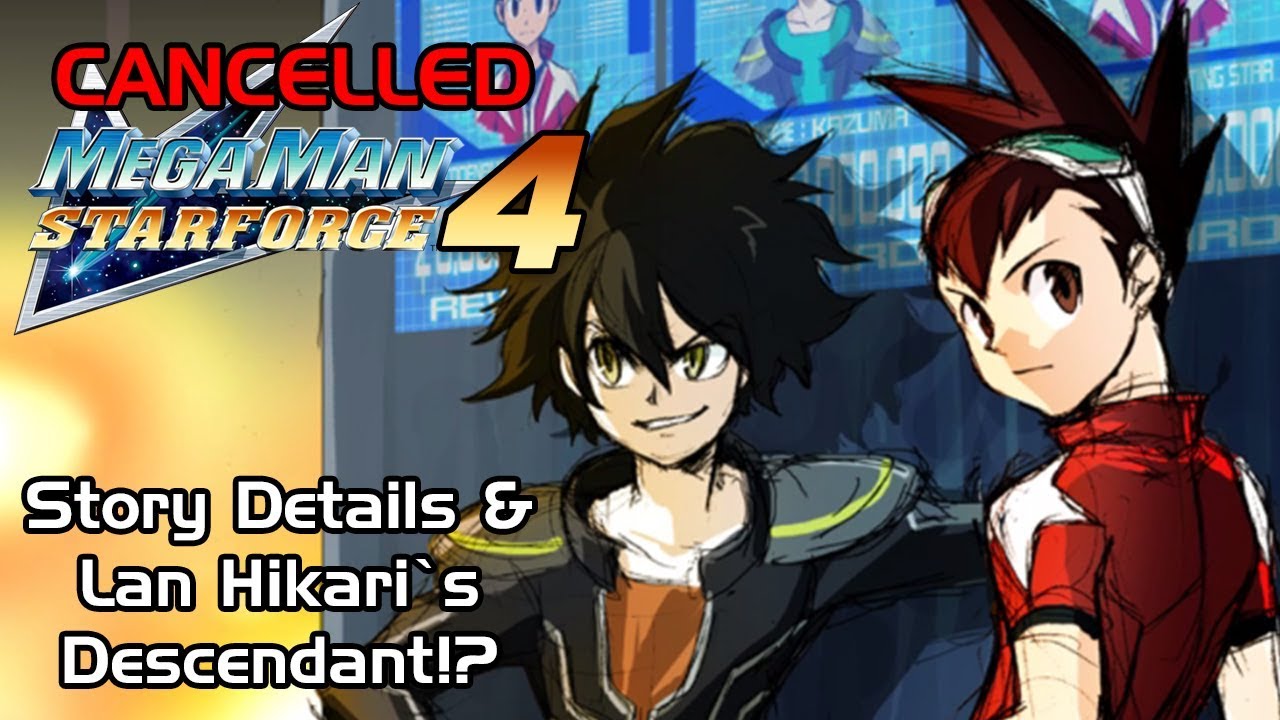 CANCELLED Mega Man Star Force 4 Story Details & Artwork Discovered! Lan Hikari's Descendant!?